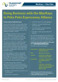 Doing Business with the Mackays to Peka Peka Expressway Alliance