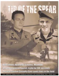 USSOCOM Tip of the Spear TCCC June 2006