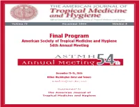 Astmh 05 Fp Sr15