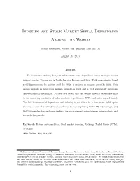Indexing and Stock Market Serial Dependence Around the World