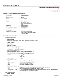 Methyl Formate