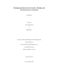 Miyupimaatisiiun in Eeyou Istchee: Healing and Decolonization in Chisasibi