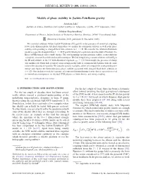 Models of Phase Stability in Jackiw-Teitelboim Gravity