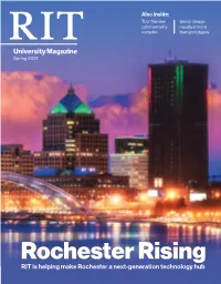 RIT University Magazine Development, and Service to the Commu