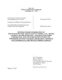 Goldwyn-Mayer Studios Inc., Paramount Pi