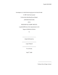 Project # DJO-0209 Development of a Wind Monitoring System and Grain