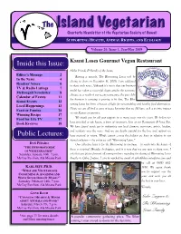 VSH Newsletter Jan 2009 Color