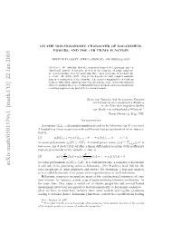 Arxiv:Math/0501379V1
