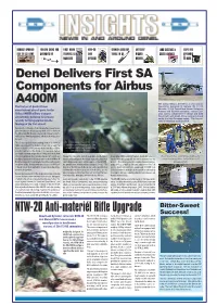 Denel Delivers First SA Components for Airbus A400M NTW-20 Anti