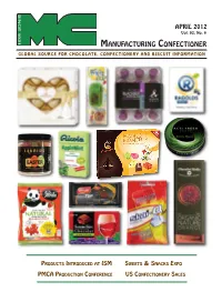 Manufacturing Confectioner Global Source for Chocolate, Confectionery and Biscuit Information