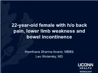 Pilocytic Astrocytoma of the Spinal Cord