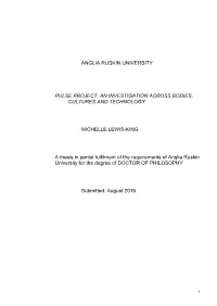 Anglia Ruskin University Pulse Project