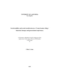 Historical Changes and Generational Experiences