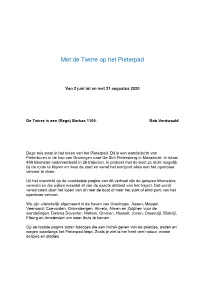 Met De Twirre Op Het Pieterpad