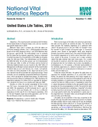National Vital Statistics Reports Volume 69, Number 12 November 17, 2020