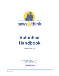 Volunteer Handbook