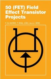 FET) Field Effect Transistor Projects