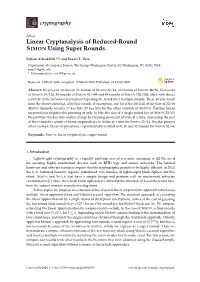 Linear Cryptanalysis of Reduced-Round SIMON Using Super Rounds