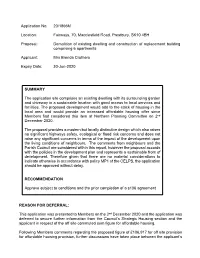 Application No: 20/1866M