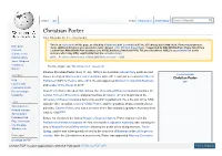 Christian Porter