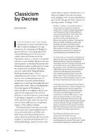 Classicism by Decree