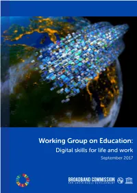 Digital Skills for Life and Work September 2017