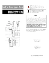 DMX512 Up&Running Guide
