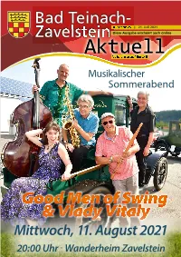 Mitteilungsblatt Bad Teinach-Zavelstein