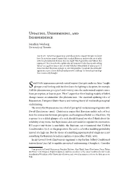 Updating, Undermining, & Independence