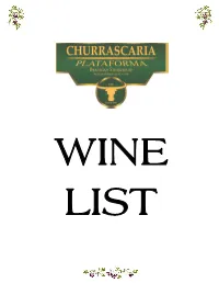 Wine List 2017-04-10.Pdf