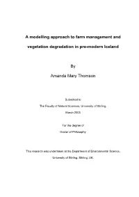 A Modelling Approach to Farm Management And