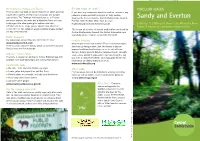 Circular Walk Sandy Leaflet