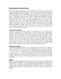 Macroeconomic Overview of India
