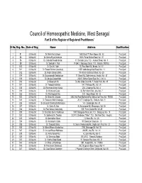 Physician's List