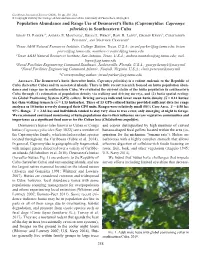Population Abundance and Range Use of Desmarest's Hutia