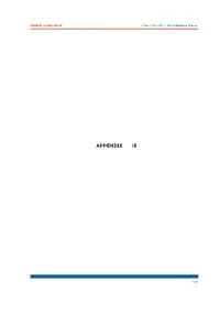 Appendix Iii