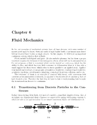 8.09(F14) Chapter 6: Fluid Mechanics