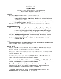 Curriculum Vitae