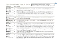 Fishes of Toronto (Part 2)