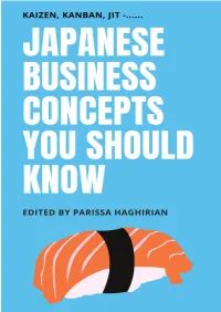 Japanese Business Concepts You Should Know