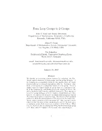 From Loop Groups to 2-Groups