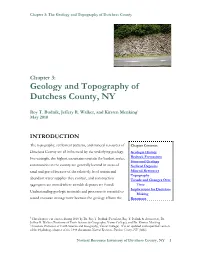 Geology and Topography of Dutchess County (.Pdf)