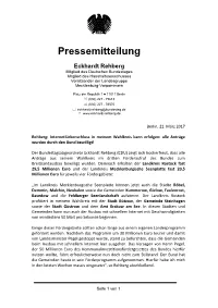 Pressemitteilung