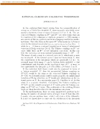 Rational Curves on Calabi-Yau Threefolds