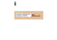 Action to End Animal Toxicity Testing