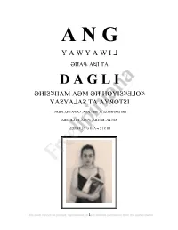 D a G L I ﻼǝ⅃Oﻼiiam Aәm Әи Иoyiƨﻼәиiƨ Yaƨya⅃Aƨ Ta Ayяotƨi