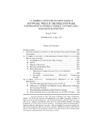 Gpl) Had Been Patented?