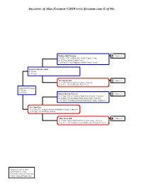 Graphic Family Tree-39 Gens to 750AD
