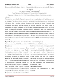 Isolation and Identification of Bioactive Compounds from Mesosphaerum Suaveolens L