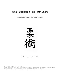 The Secrets of Jujitsu